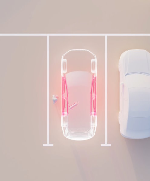 EX90 2 Technologie Voor Beter Zicht Op Wat Er Buiten De Auto Gebeurt