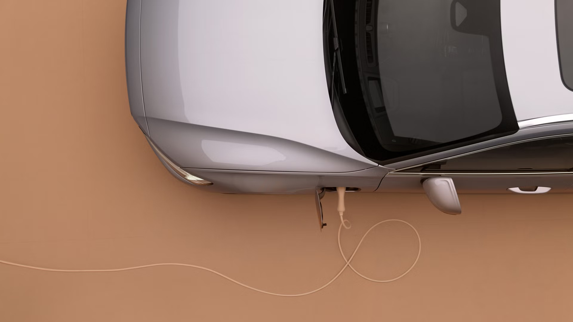 Volvo VC60 Model boven grijs