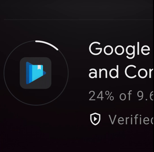 Google Play Scherm