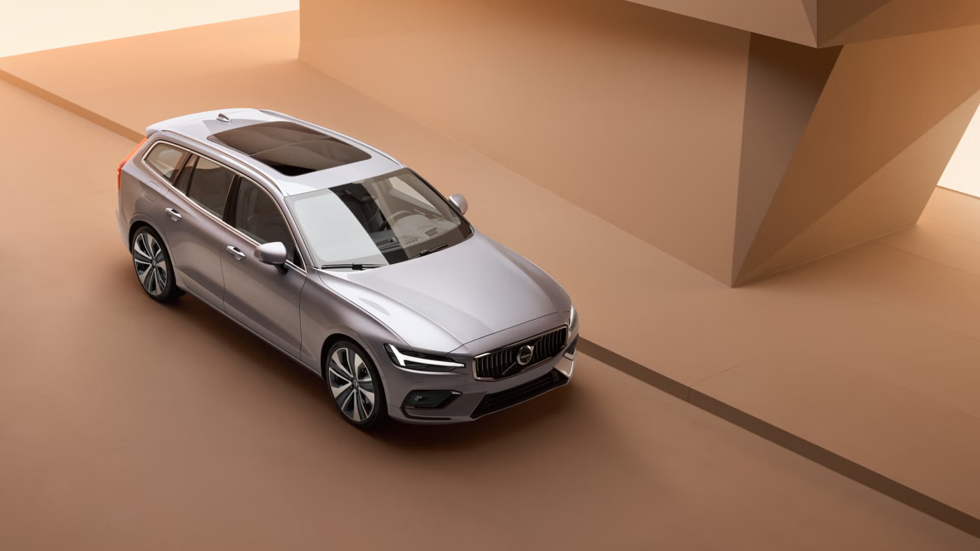 Volvo VC60 Model Bovenkant