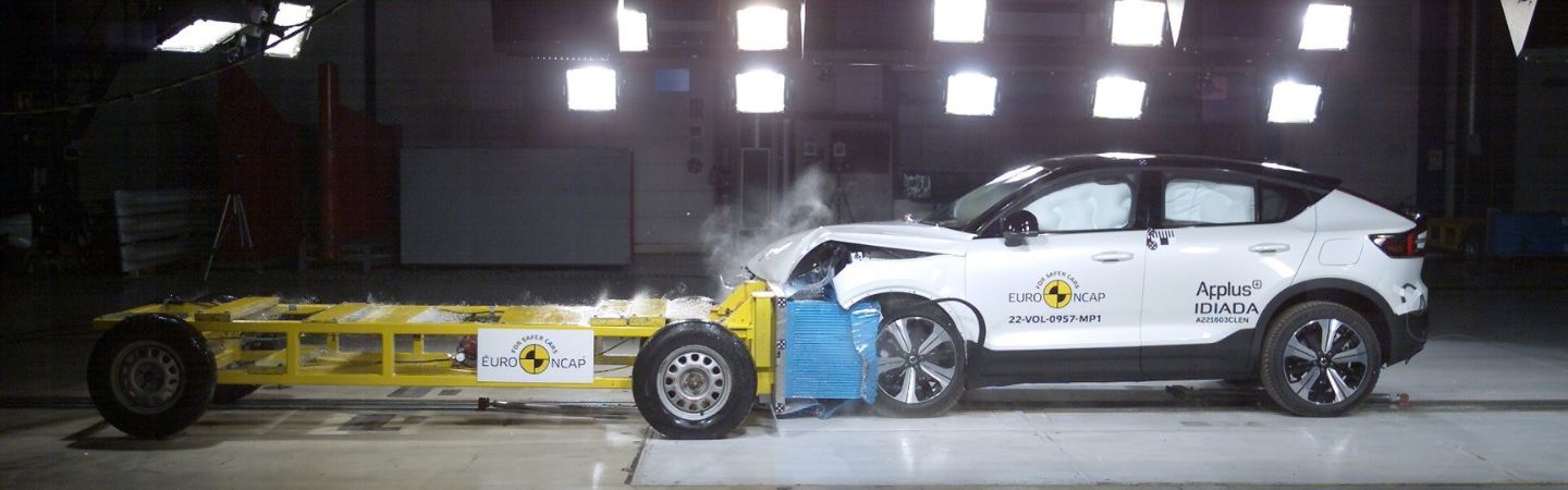 Hoogste NCAP-veiligheidsscore voor de Volvo C40 Recharge